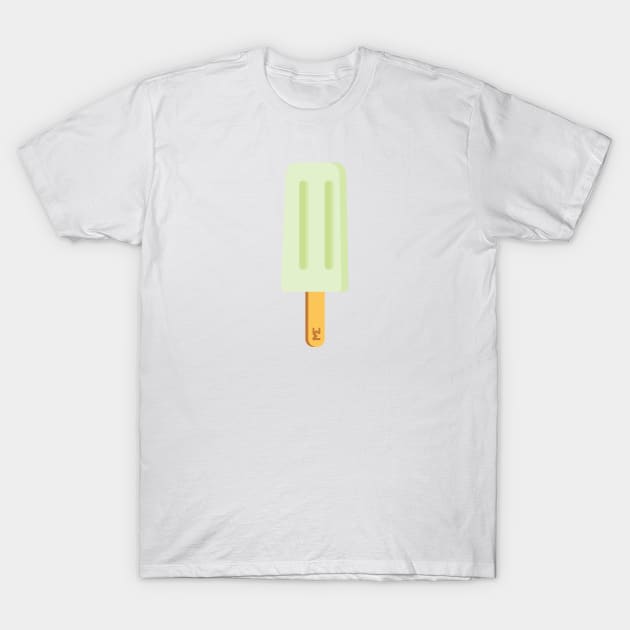 Lime ice lolly T-Shirt by MickeyEdwards